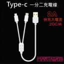 Type-C To USB-A/20公分